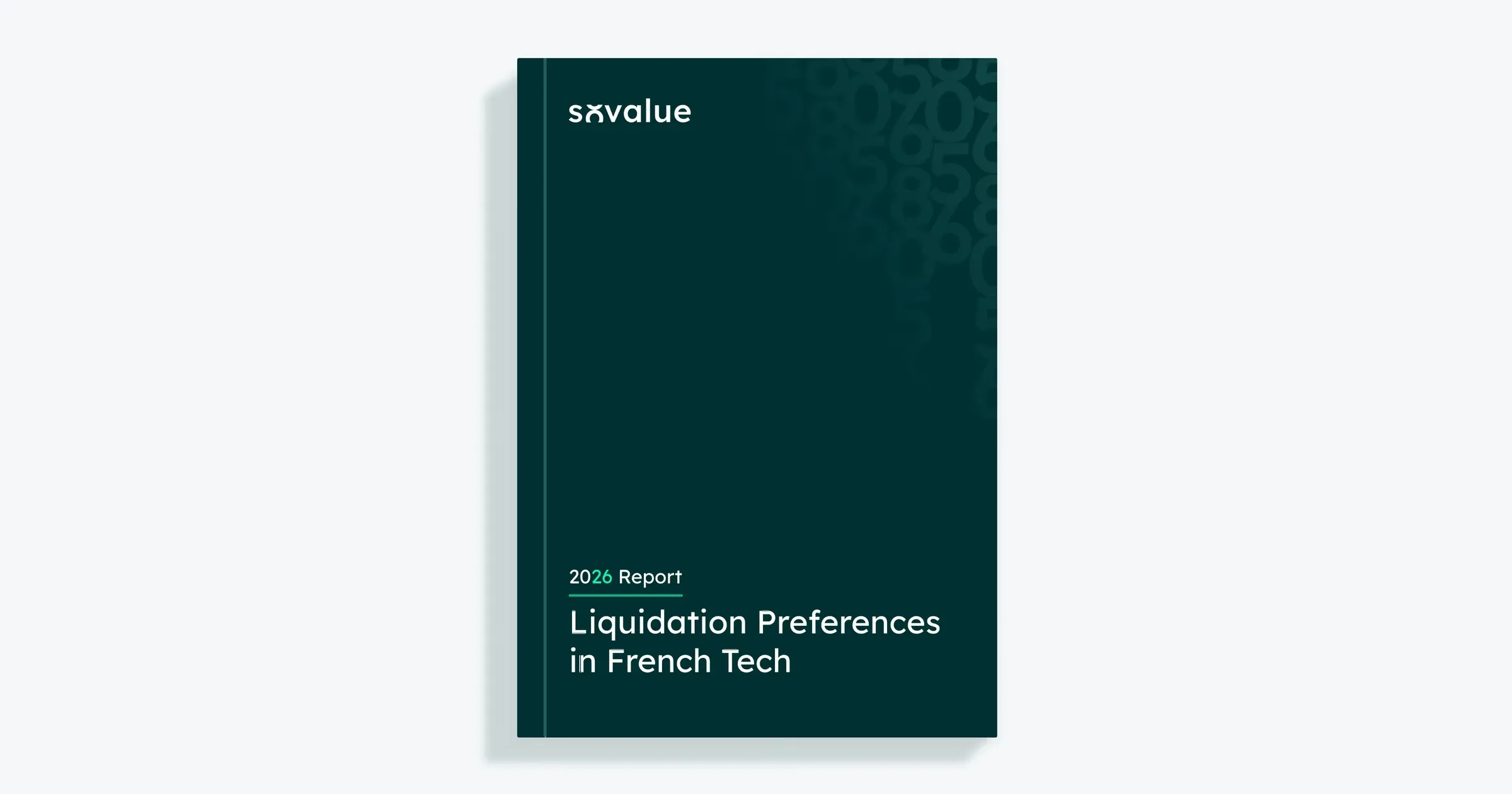 Cover of Sovalue’s 2026 report on liquidation preference statistics in French Tech